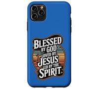 Custodia per iPhone 11 Pro Max Benedetto da Dio amato da Gesù Fede cristiana