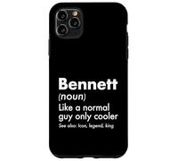 Custodia per iPhone 11 Pro Max Bennett Like A Normal Guy Only Cooler Legend King Nome