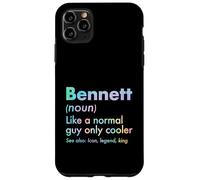Custodia per iPhone 11 Pro Max Bennett Like A Normal Guy Only Cooler Legend King Nome