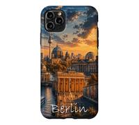Custodia per iPhone 11 Pro Max BERLIN, artistically reimagined by #LeoPepeDesign,