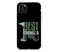 Custodia per iPhone 11 Pro Max Best Grandpa By Par Father's Day Golf Grandad Golfing Gift