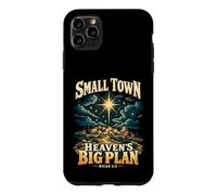 Custodia per iPhone 11 Pro Max Betlemme Stella di Natale Vintage Christian Avvento Fede