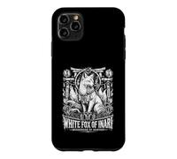 Custodia per iPhone 11 Pro Max Bianco Giapponese Volpe Di Inari Messaggero Dello Spirito Del