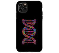 Custodia per iPhone 11 Pro Max Biologia DNA Molecola Parola Nuvola Scienza Insegnante Presente