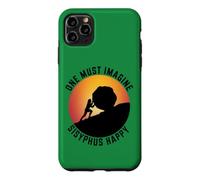 Custodia per iPhone 11 Pro Max Bisogna immaginare Sisifo felice divertente mitologia greca mito