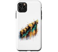 Custodia per iPhone 11 Pro Max Bitcoin Bull Crypto Trading Investitore