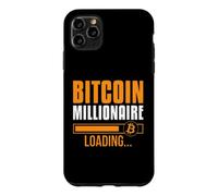 Custodia per iPhone 11 Pro Max Bitcoin Millionaire Caricamento Umorismo Crypto