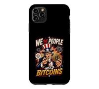 Custodia per iPhone 11 Pro Max Bitcoin Patriot - We The People Crypto