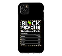 Custodia per iPhone 11 Pro Max Black History Month Africa Princess Valori nutrizionali Ragazze