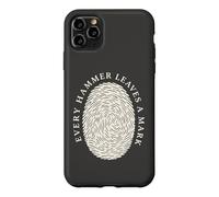 Custodia per iPhone 11 Pro Max Bladesmith Hammer Incudine Forge Knife Maker Smith