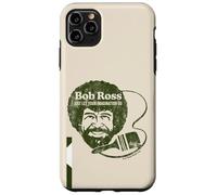Custodia per iPhone 11 Pro Max Bob Ross Just Let Your Imagination Go
