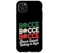 Custodia per iPhone 11 Pro Max Bocce Squad: Rolling In Style