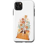 Custodia per iPhone 11 Pro Max Boho Floral Balalaika Folk
