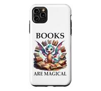 Custodia per iPhone 11 Pro Max Books are Magical Dragon Book Lover Read Books Happy Dragons