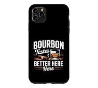Custodia per iPhone 11 Pro Max Bourbon ha un sapore migliore nel cortile Bourbon Cigar Humor