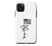 Custodia per iPhone 11 Pro Max Bretonne Drapeau Breton Fier Breton Bretagne simple Breizh