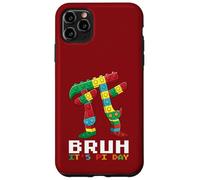 Custodia per iPhone 11 Pro Max Bruh È Pi Day Dabbing Pi Brick Pi Blocks Master Builder