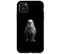 Custodia per iPhone 11 Pro Max Budgie parrocchetti birdwatcher pet bird lover