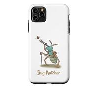 Custodia per iPhone 11 Pro Max Bug Watcher Carino Bug con telescopio