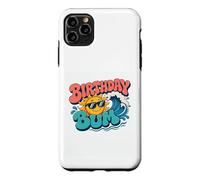 Custodia per iPhone 11 Pro Max Bum di compleanno | Retro Groovy Sun Ocean Beach Estate