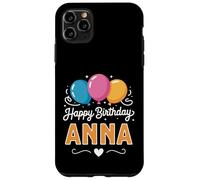 Custodia per iPhone 11 Pro Max Buon compleanno Anna