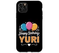 Custodia per iPhone 11 Pro Max Buon compleanno Yuri