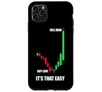 Custodia per iPhone 11 Pro Max Buy low sell high trader azioni mercato azionario Borsa