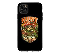 Custodia per iPhone 11 Pro Max Cacciatore di funghi regalo cacciatore Hunt Like a Fungi
