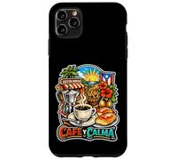 Custodia per iPhone 11 Pro Max Café y Calma Boricua