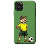 Custodia per iPhone 11 Pro Max Calciatore Wolf