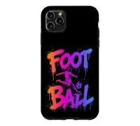 Custodia per iPhone 11 Pro Max Calcio Cool Graffiti Urban Streetwear Calcio Atleta