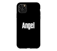 Custodia per iPhone 11 Pro Max Camicia con scritta "That Says Angel", design che dice angelo