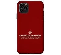 Custodia per iPhone 11 Pro Max Camino-de-Santiago Francia-Itinerario Camino-Francés