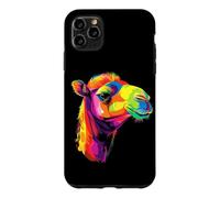 Custodia per iPhone 11 Pro Max Cammello Dromedario Bactriano Safari nel Deserto Cammello
