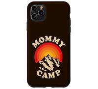 Custodia per iPhone 11 Pro Max Campeggio Mommy Summer Camp Home Road Trip Vacanze Campeggio