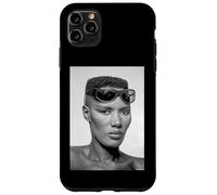 Custodia per iPhone 11 Pro Max Cantante Grace Jones Caldo Similpelle Era 1980 Allan Ballard