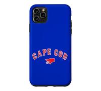 Custodia per iPhone 11 Pro Max Cape Cod Boston Massachusetts Baseball Logo Abbigliamento