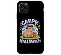 Custodia per iPhone 11 Pro Max Cappy Halloween Funny Cute Capybara Wizard Halloween