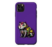 Custodia per iPhone 11 Pro Max Capybara Mexican Sugar Skull Calavera Viva Mexico Party
