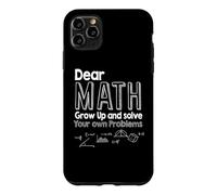 Custodia per iPhone 11 Pro Max Cara matematica, cresci e risolvi i tuoi problemi Algebra Lines