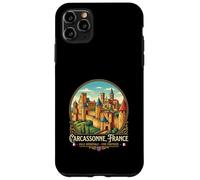 Custodia per iPhone 11 Pro Max Carcassonne Francia Viaggio Souvenir Città Regalo