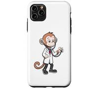 Custodia per iPhone 11 Pro Max Caring Monkey Doctor Stetoscopio Healthcare