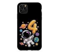Custodia per iPhone 11 Pro Max Carino Astronauta 4 ° Space Explorer Cosmic Fun