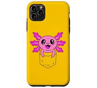 Custodia per iPhone 11 Pro Max Carino Baby Axolotl In Tasca Kawaii Anime