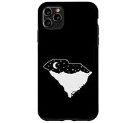 Custodia per iPhone 11 Pro Max Carolina del sud, mappa, con, orizzonte,