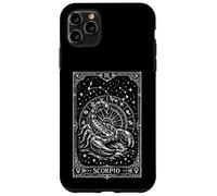 Custodia per iPhone 11 Pro Max Carta dei tarocchi gotici dello Scorpione Scorpione Scorpione Astrologia