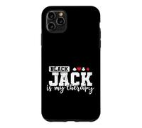 Custodia per iPhone 11 Pro Max Carte Blackjack è la mia terapia
