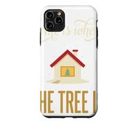 Custodia per iPhone 11 Pro Max Casa è dove l'albero è Natale