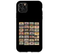 Custodia per iPhone 11 Pro Max Cassette Tapes - Retro 80s Throwback Vintage Party 80s Musica