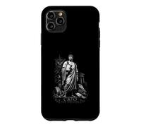 Custodia per iPhone 11 Pro Max Catone Il Giovane Roma Antica Simbolo Stoico